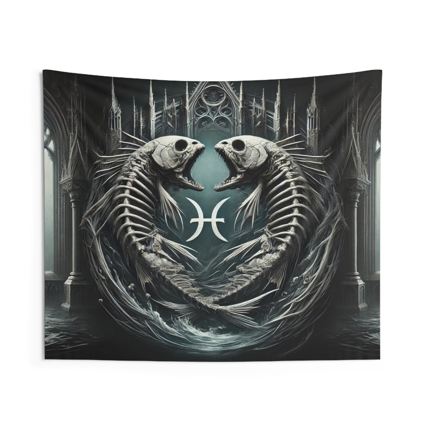 Happy Halloween Indoor Wall Tapestries - Pisces