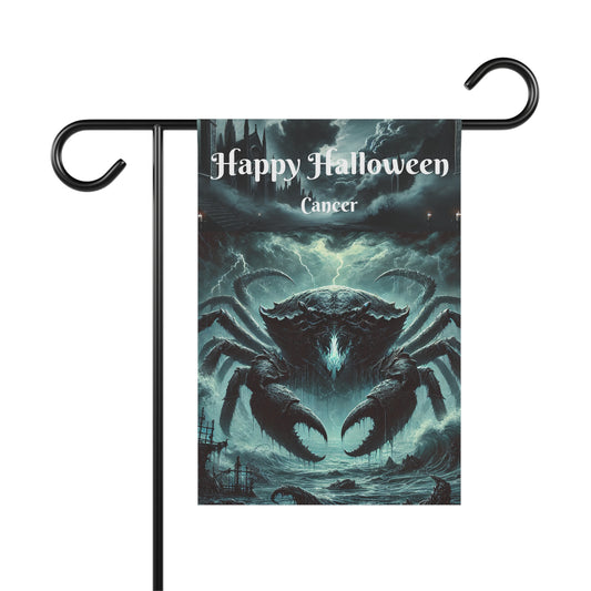 Happy Halloween Garden & House Banner - Cancer