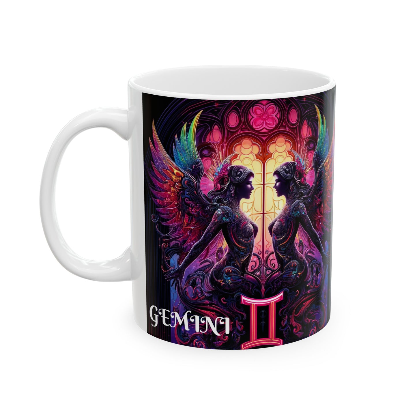 GEMINI Ceramic Mug, (11oz, 15oz)