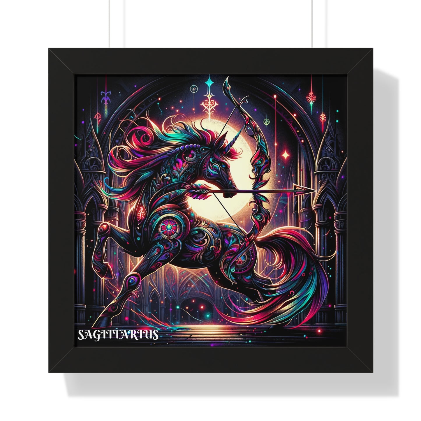 SAGITTARIUS Framed Vertical Poster