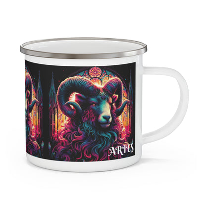 ARIES Enamel Camping Mug