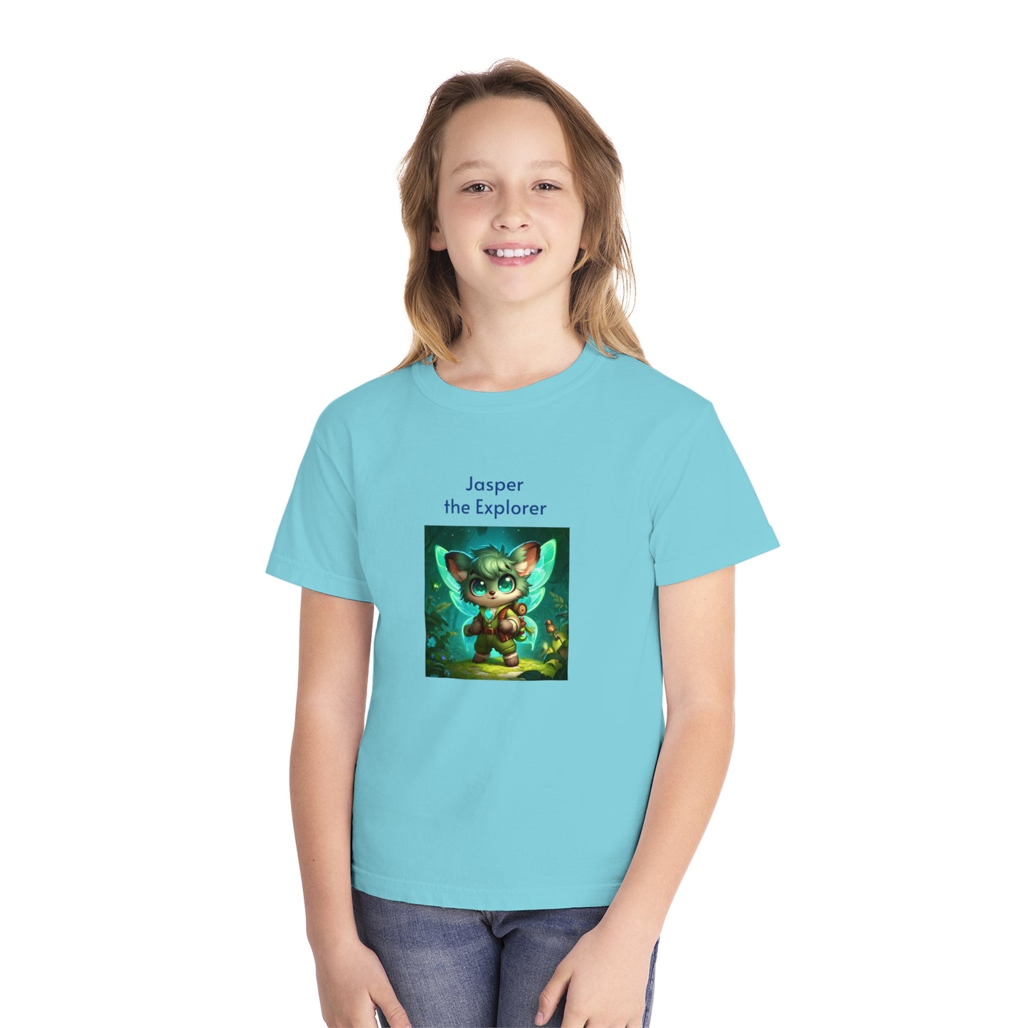 Youth Midweight Tee Jasper the Explorer