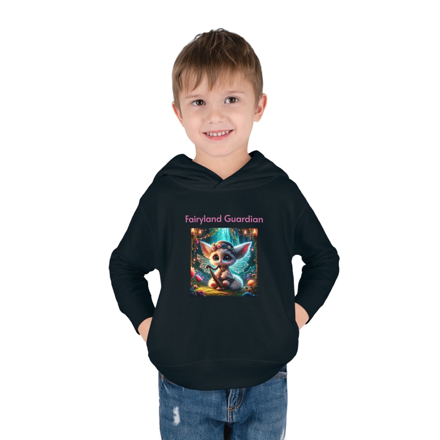 Toddler Pullover Fleece Hoodie Aria the Melodious