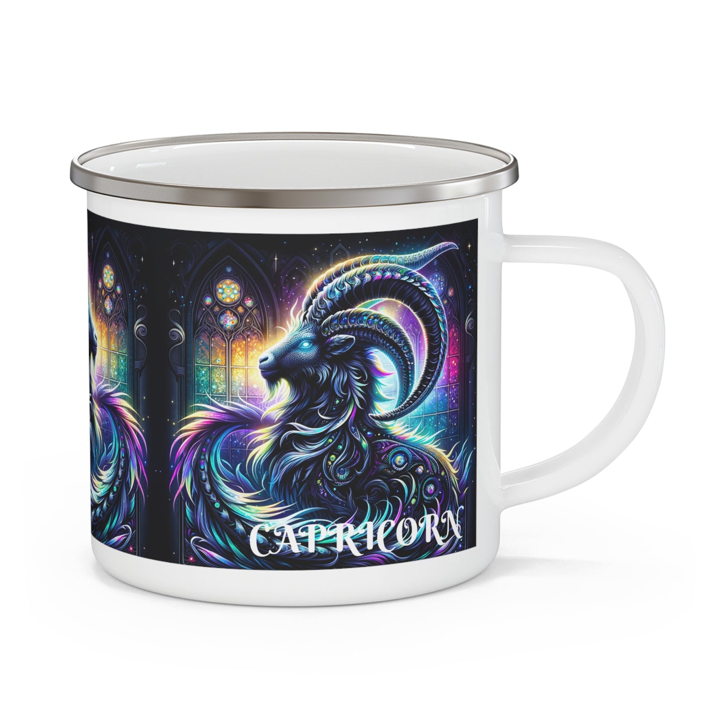 CAPRICORN Enamel Camping Mug