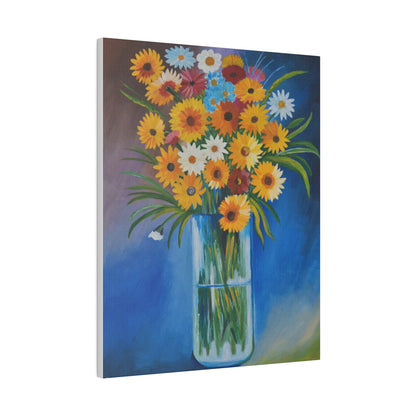 A Spring Bouquet Matte Canvas, Stretched, 0.75"