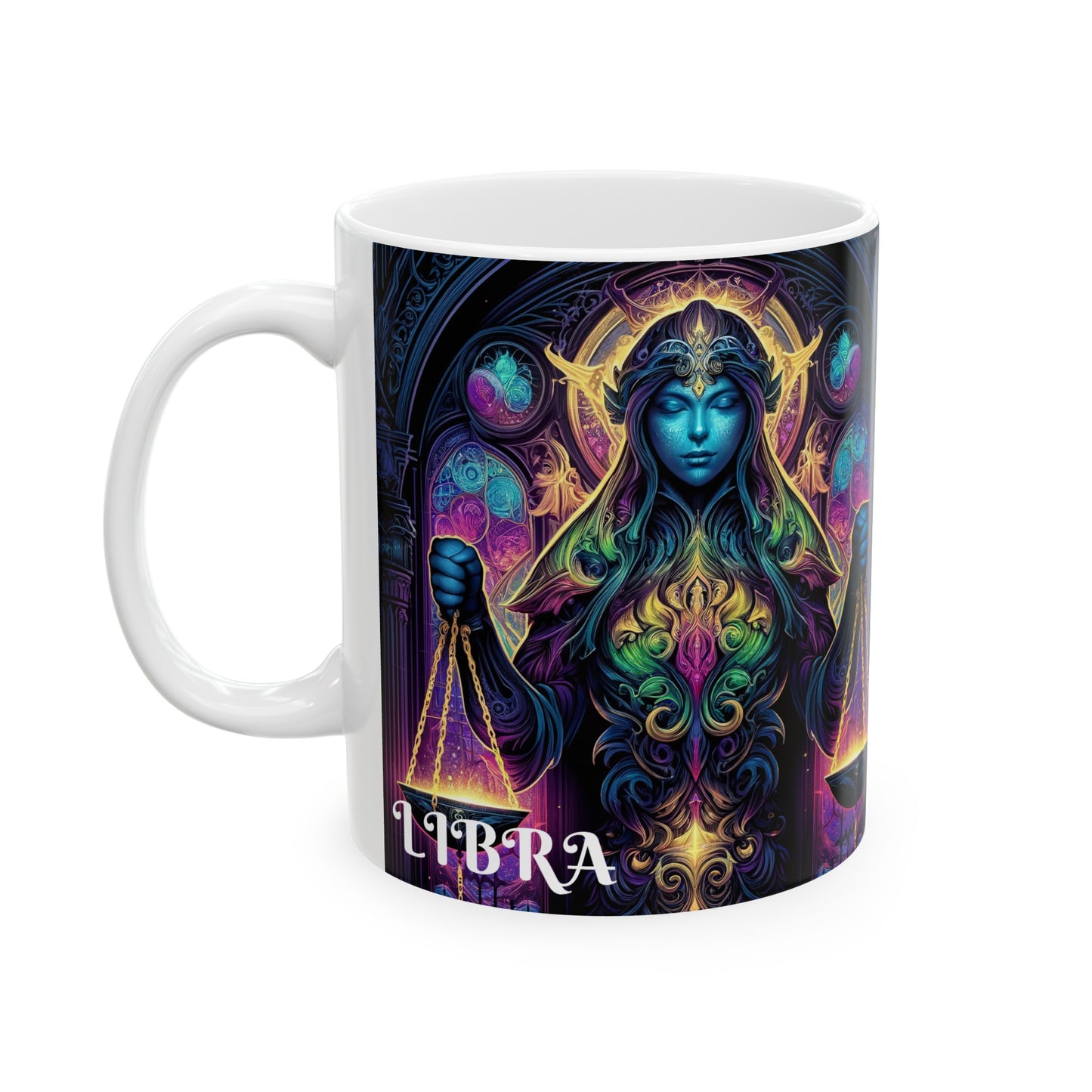 LIBRA Ceramic Mug, (11oz, 15oz)