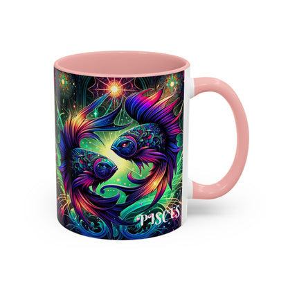 PISCES Accent Coffee Mug (11, 15oz)