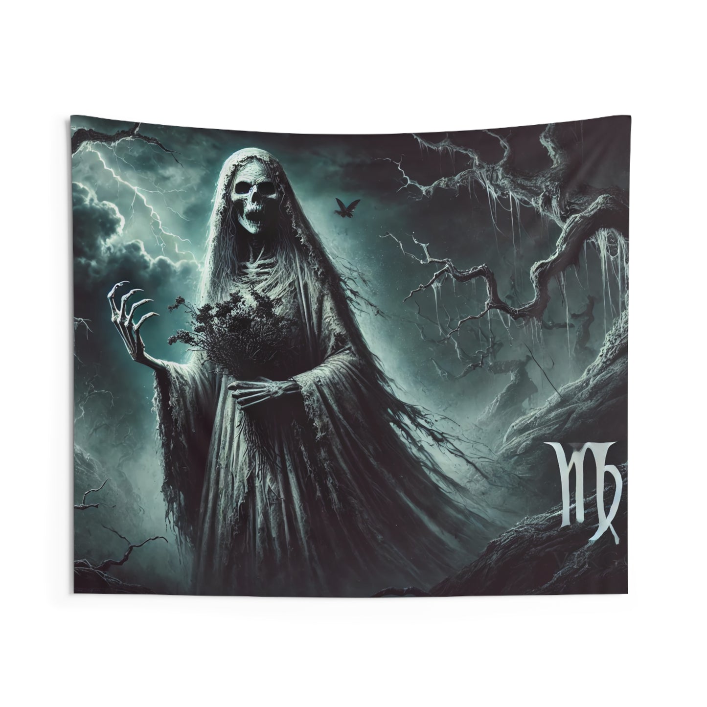 Happy Halloween Indoor Wall Tapestries - Virgo