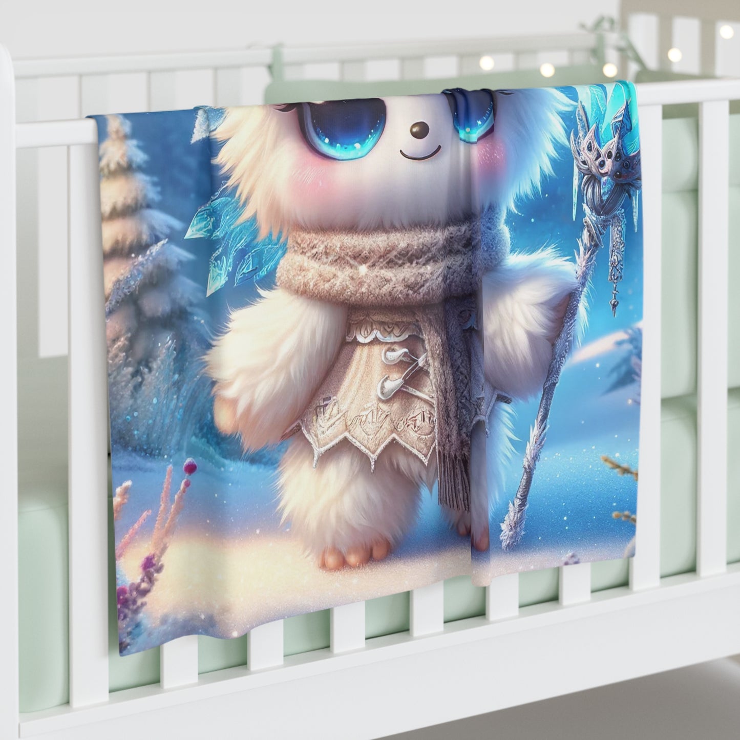 Baby Swaddle Blanket Frost the Frostbringer