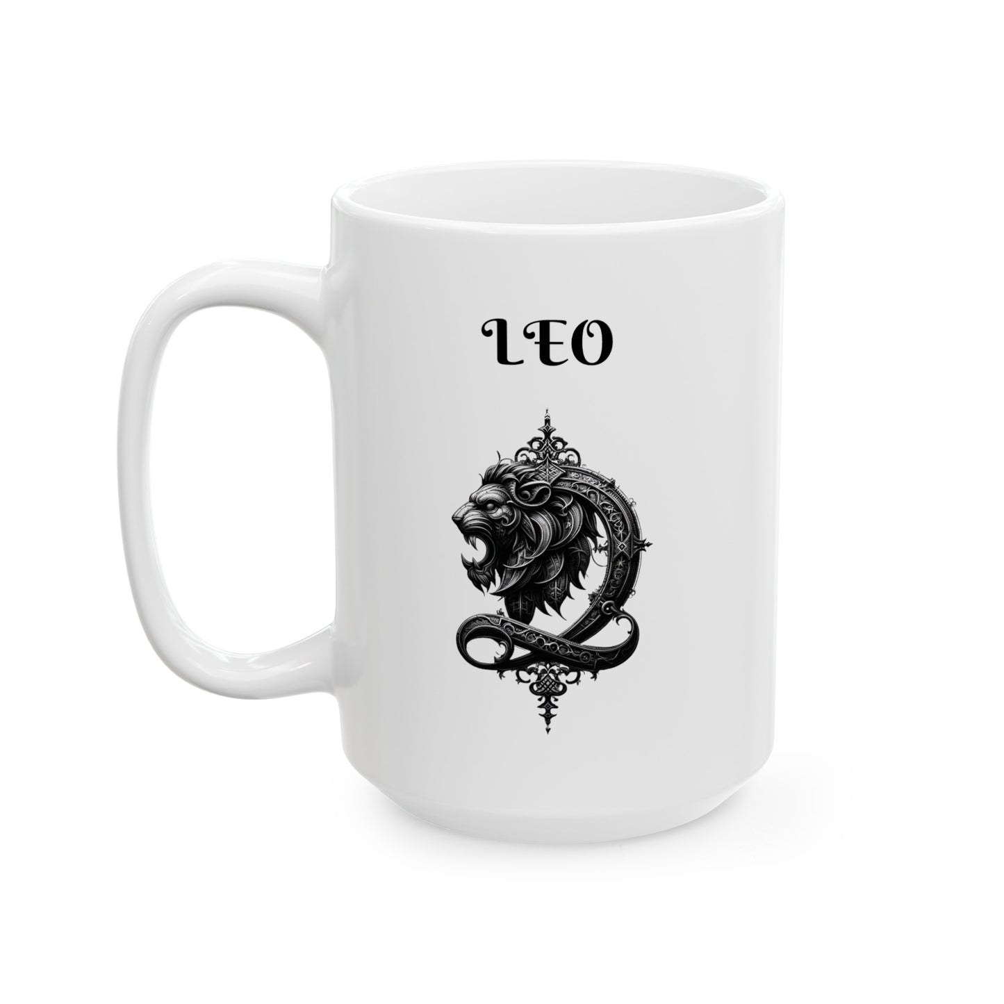 Leo Ceramic Mug, (11oz, 15oz)