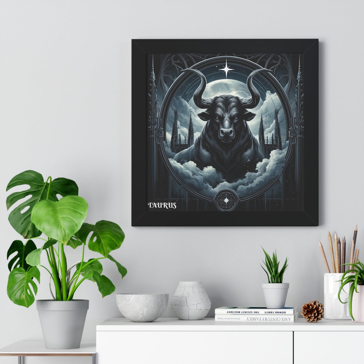 TAURUS Framed Vertical Poster