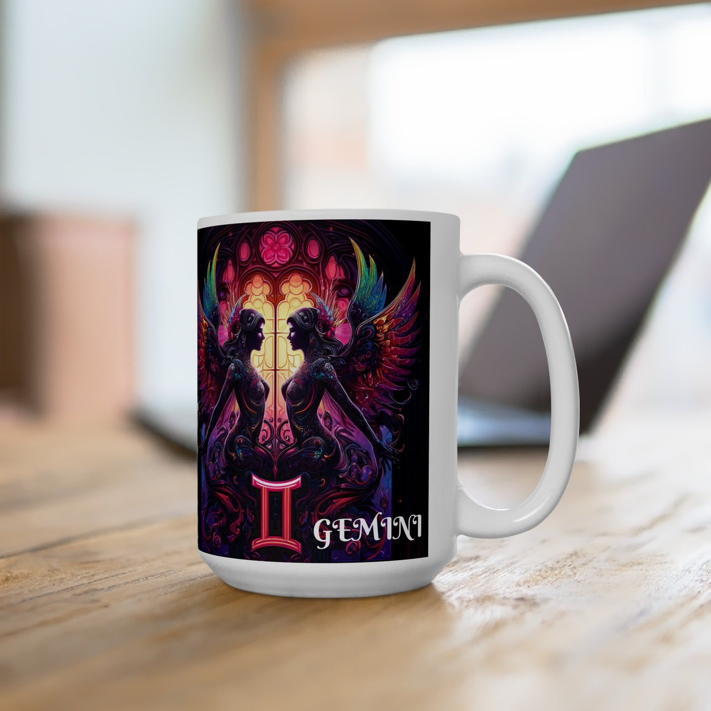 GEMINI Ceramic Mug, (11oz, 15oz)