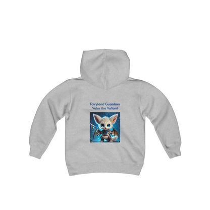 Youth Heavy Blend Hooded Sweatshirt Valor the Valiant