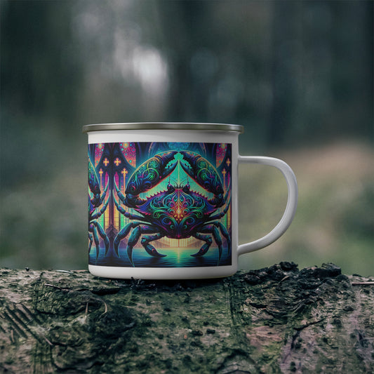 ZODIAC SIGN Enamel Camping Mug