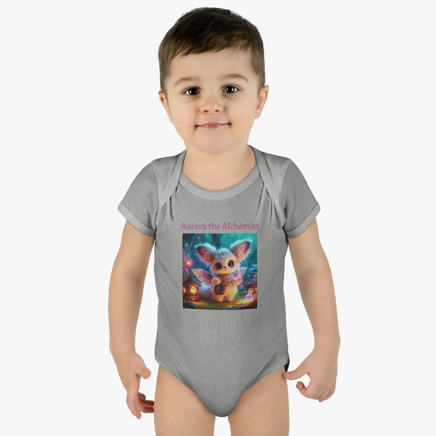 Infant Baby Rib Bodysuit Aurora the Alchemist