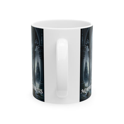 AQUARIUS GOTHIC Ceramic Mug, (11oz, 15oz)