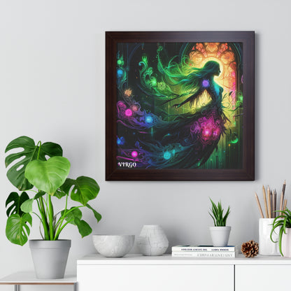 VIRGO Framed Vertical Poster