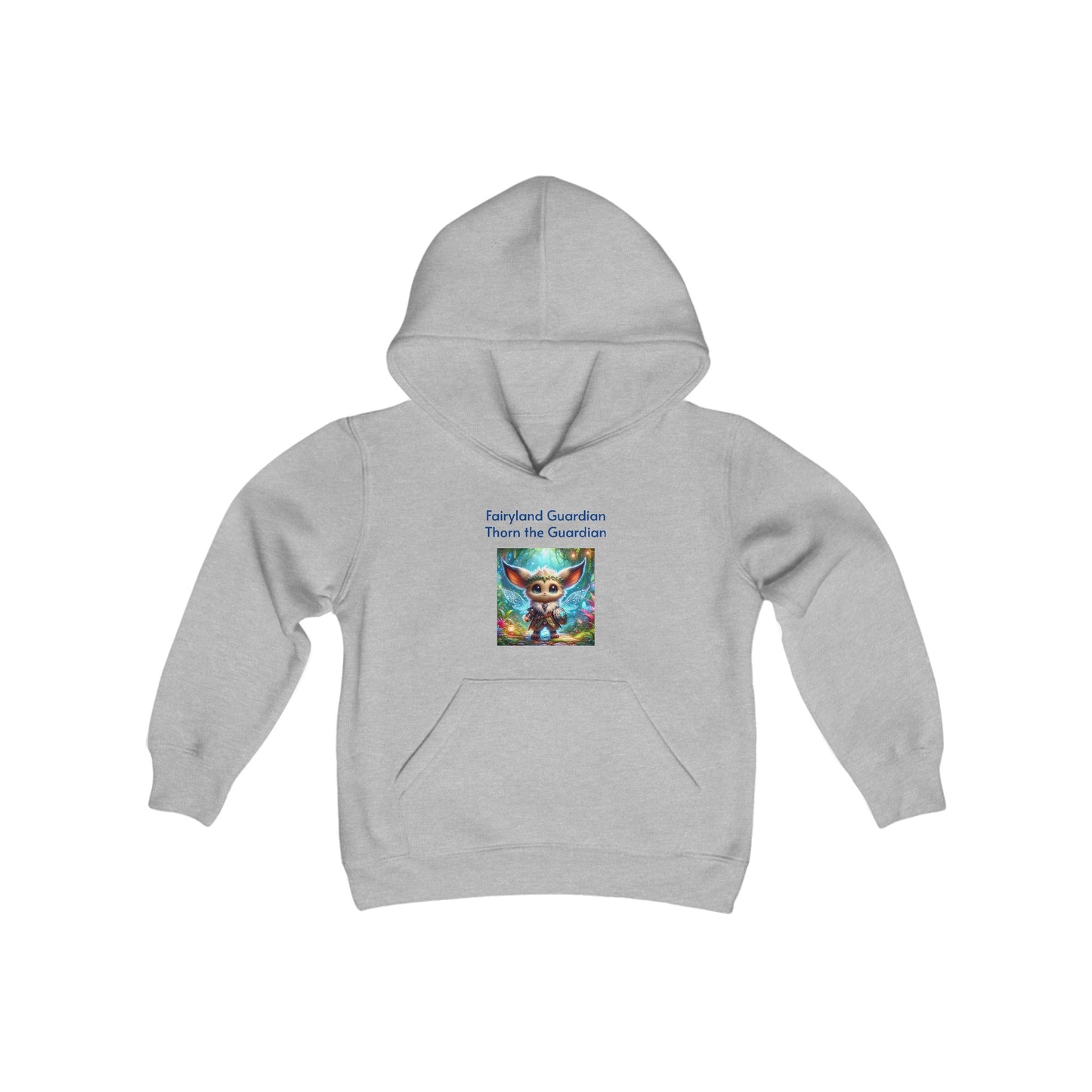 Youth Heavy Blend Hooded Sweatshirt Thorn the Guardian