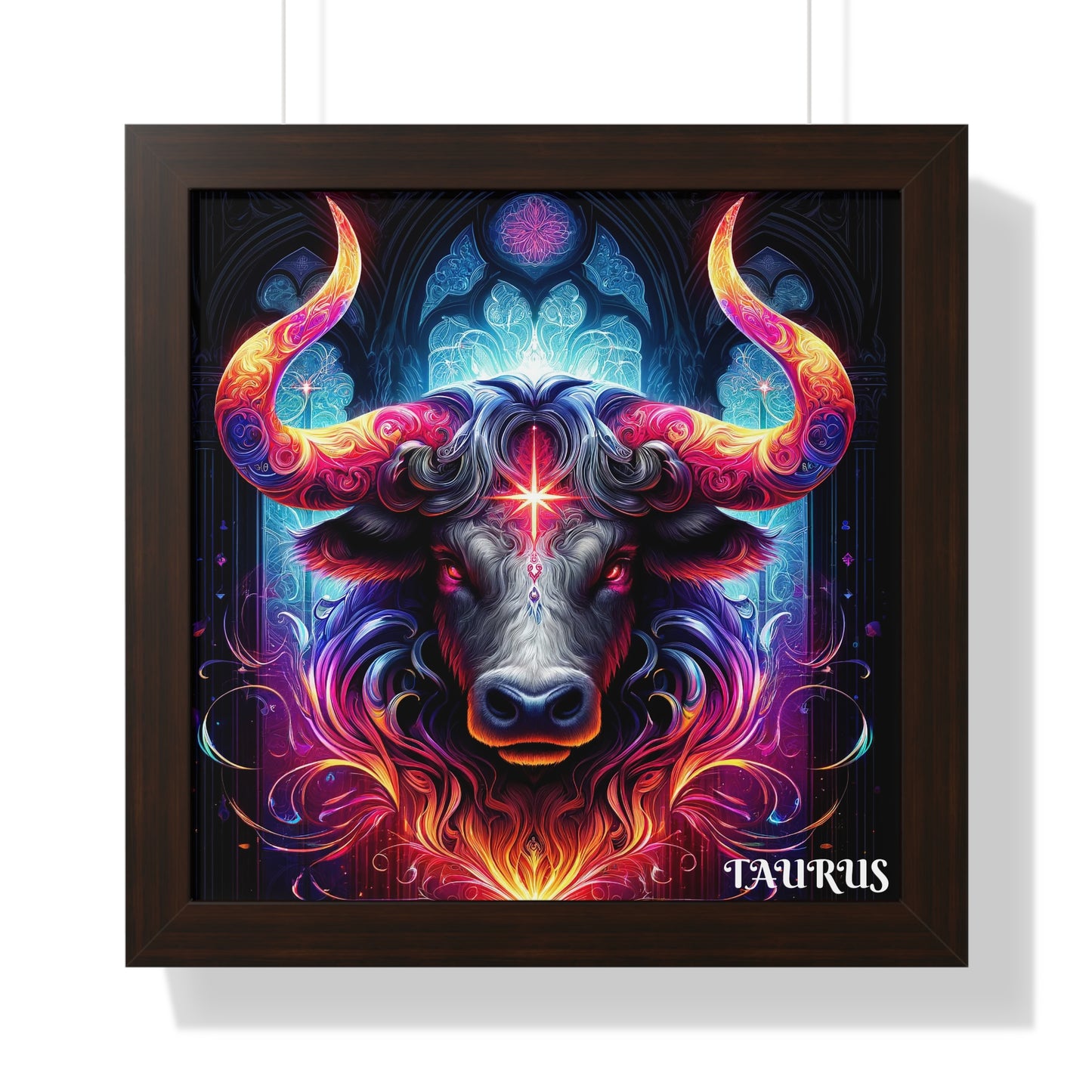 TAURUS Framed Vertical Poster