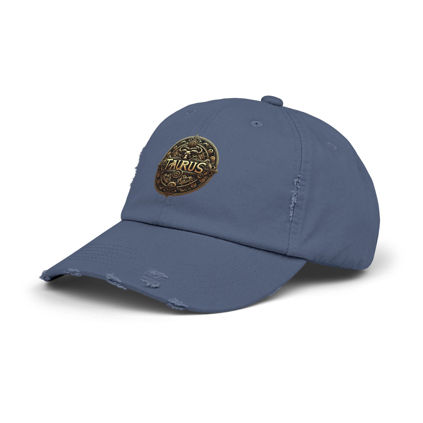 TAURUS Unisex Distressed Cap