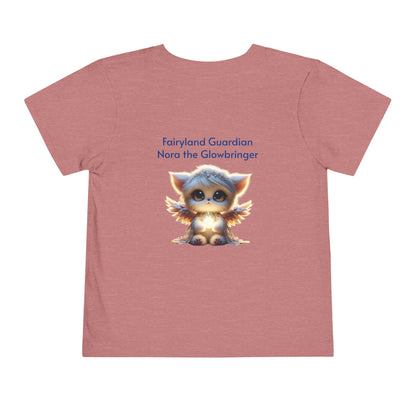 Toddler Short Sleeve Tee Nora the Glowbringer