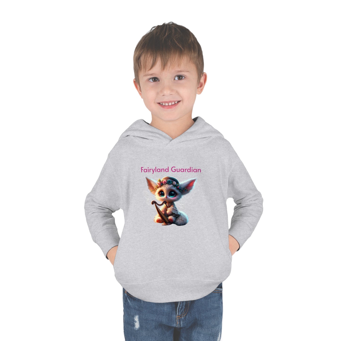 Toddler Pullover Fleece Hoodie Aria the Melodious