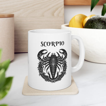 Scorpio Ceramic Mug, (11oz, 15oz)