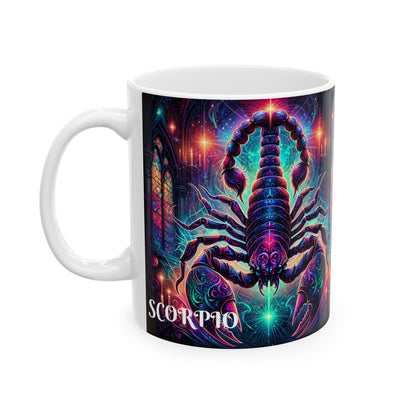 SCORPIO Ceramic Mug, (11oz, 15oz)