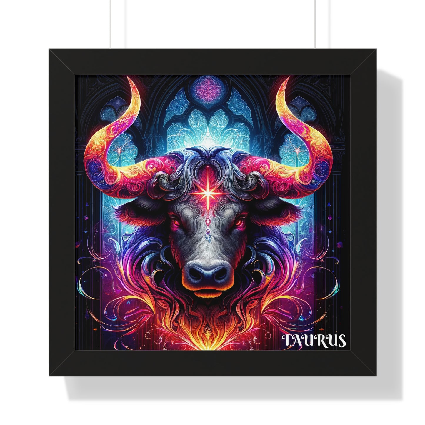 TAURUS Framed Vertical Poster