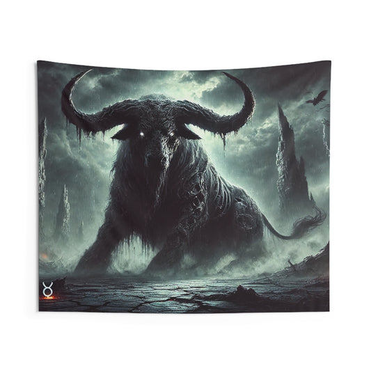 Happy Halloween Indoor Wall Tapestries - Taurus