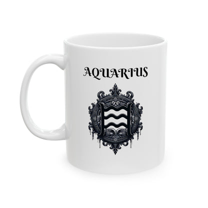 Aquarius Ceramic Mug, (11oz, 15oz)