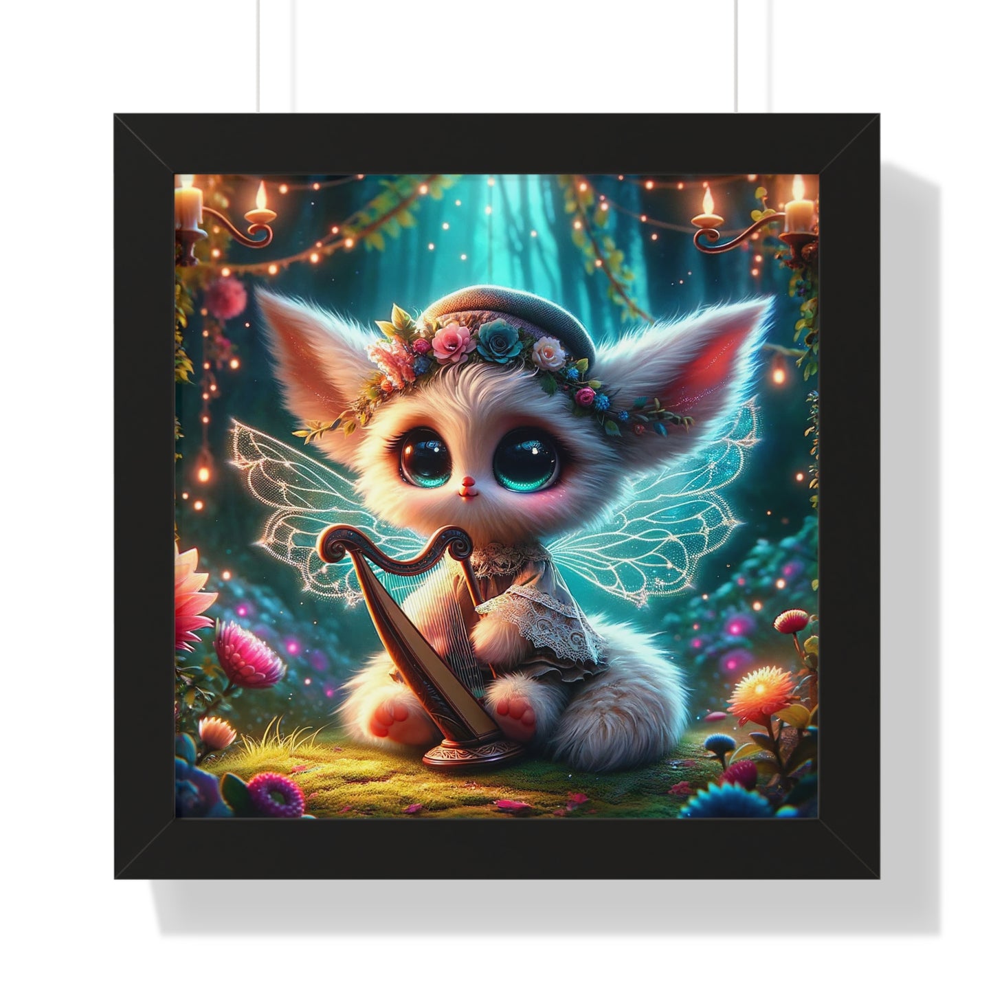 Framed Vertical Poster Aria the Melodious Fairyland Guardian