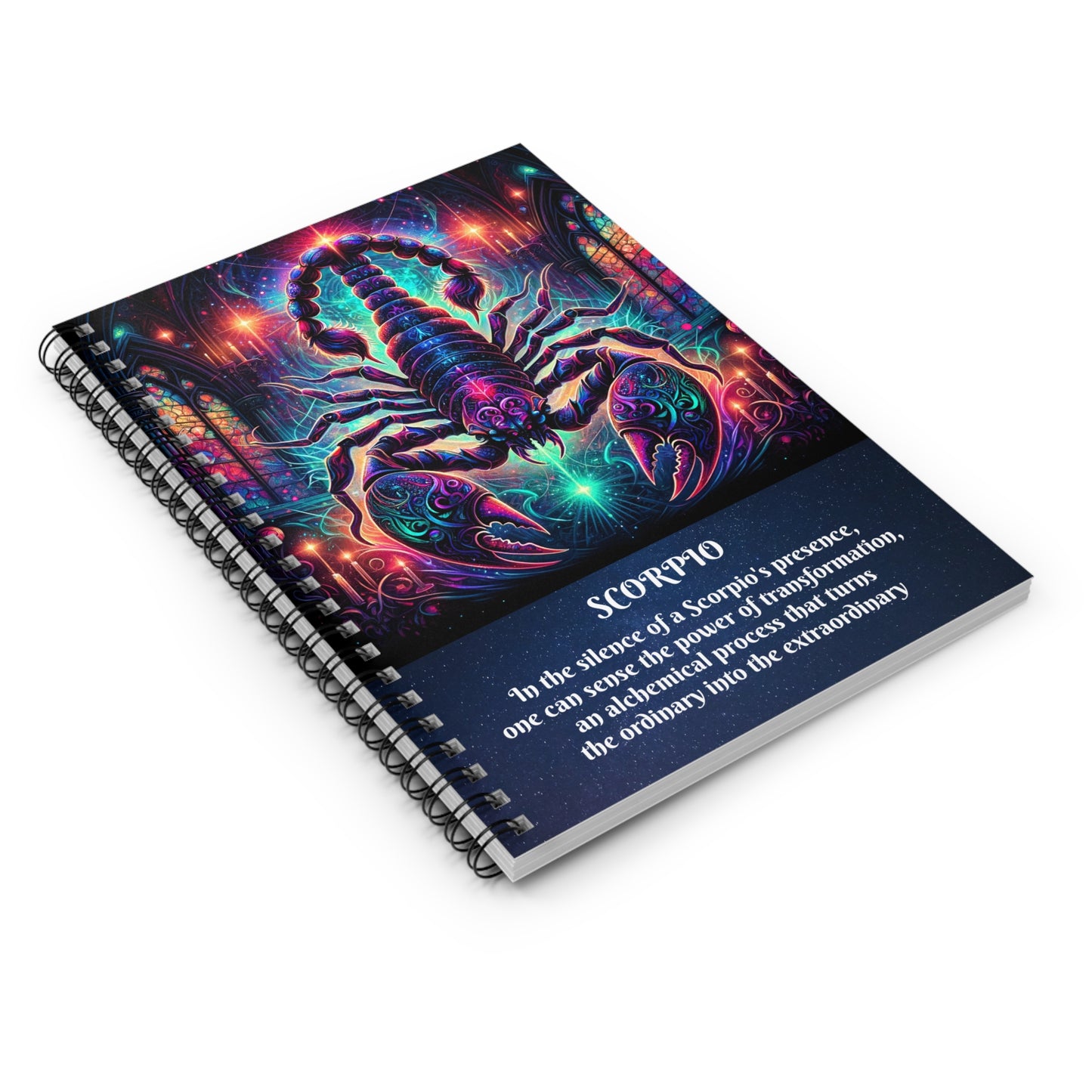 SCORPIO Spiral Notebook - Ruled Line