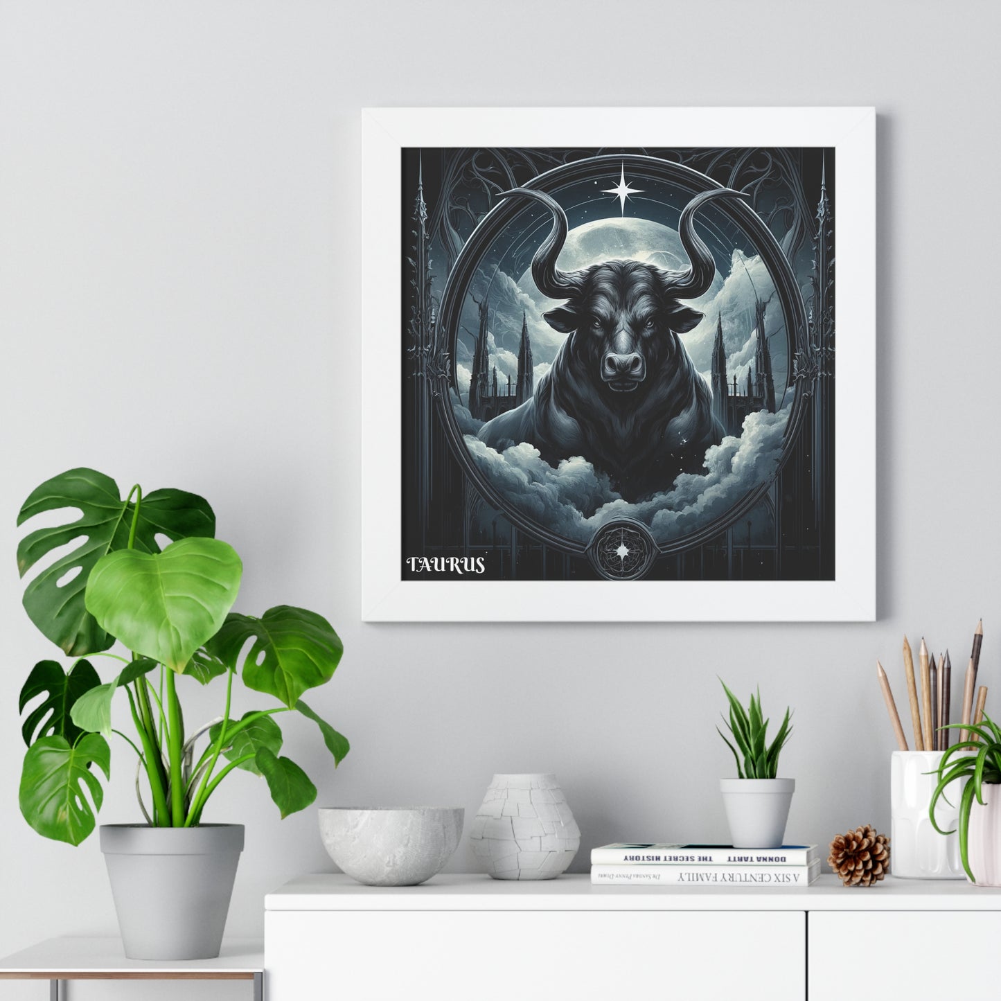 TAURUS Framed Vertical Poster