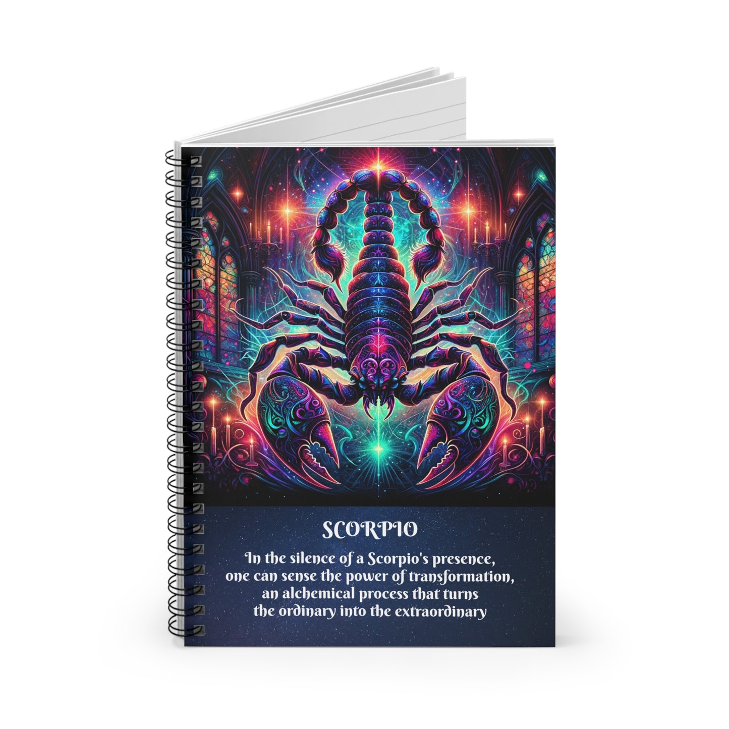 SCORPIO Spiral Notebook - Ruled Line