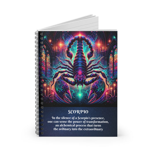 SCORPIO Spiral Notebook - Ruled Line