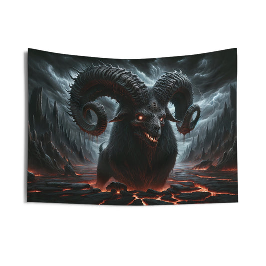 Happy Halloween Indoor Wall Tapestries - Aries