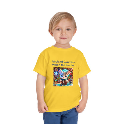 Toddler Tee - Mason the Creator - Cute & Magical Design for Kids