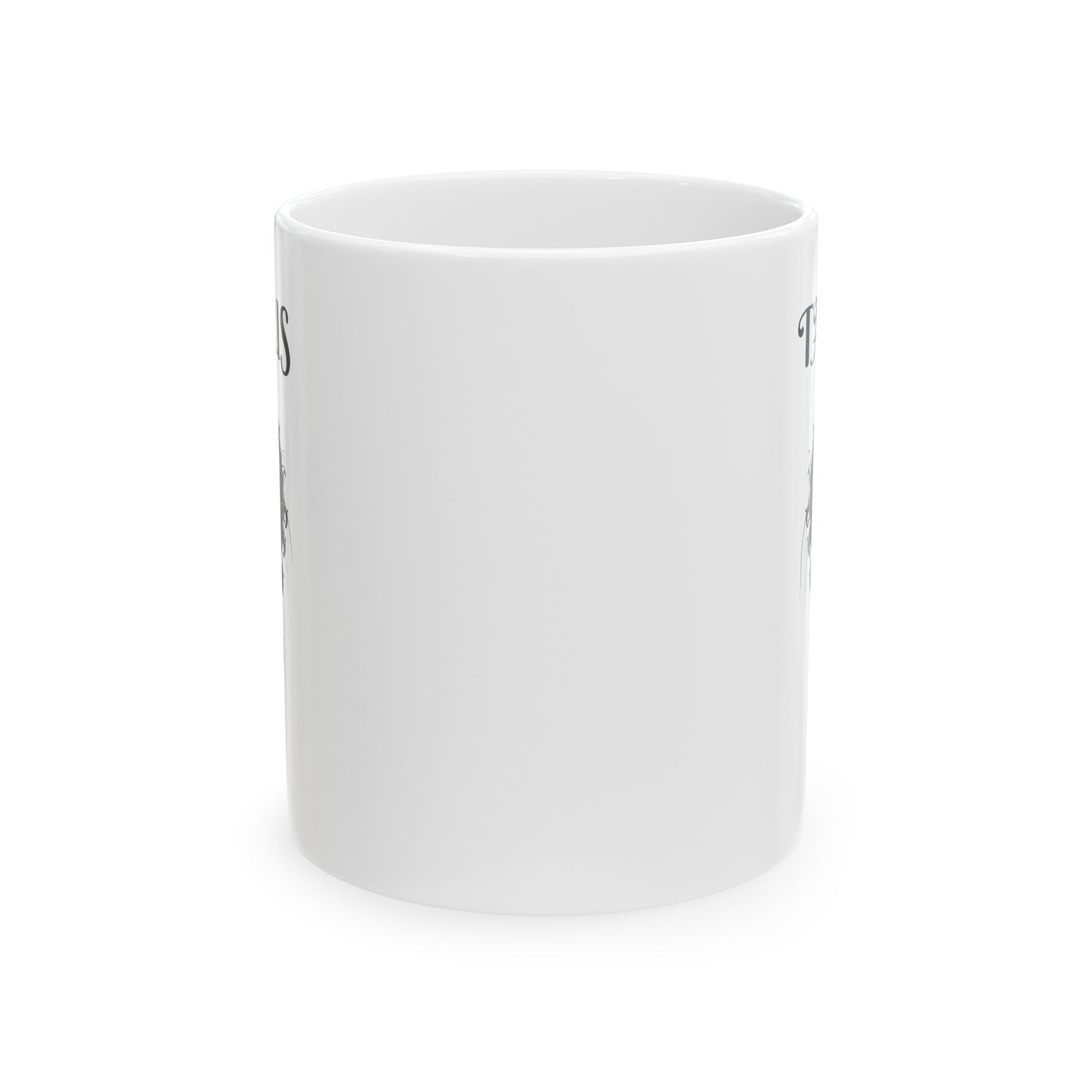 Taurus Ceramic Mug, (11oz, 15oz)