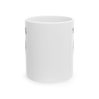 Taurus Ceramic Mug, (11oz, 15oz)