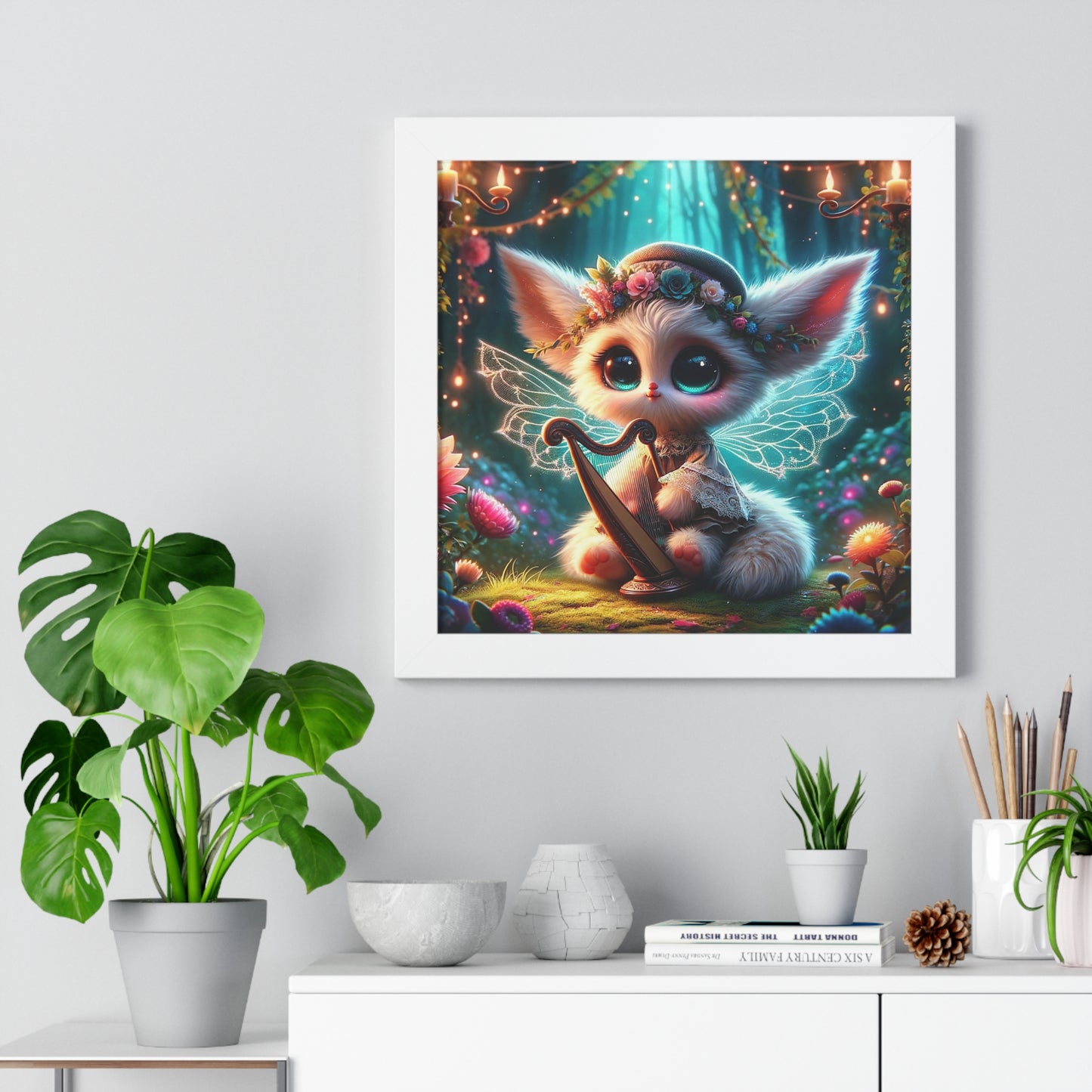 Framed Vertical Poster Aria the Melodious Fairyland Guardian