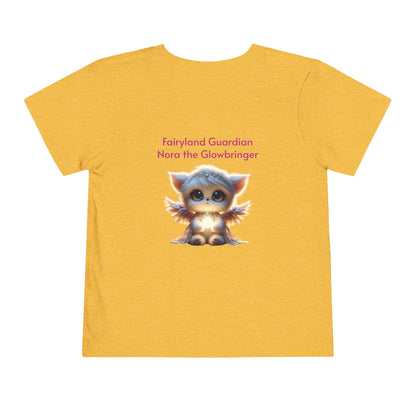 Toddler Short Sleeve Tee Nora the Glowbringer