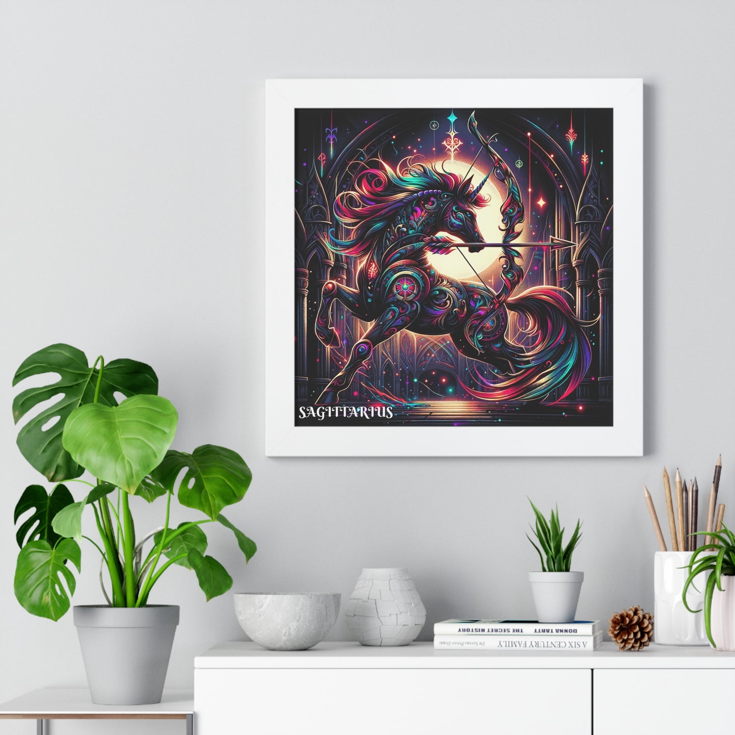 SAGITTARIUS Framed Vertical Poster