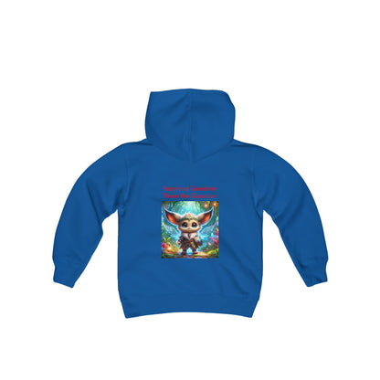 Youth Heavy Blend Hooded Sweatshirt Thorn the Guardian