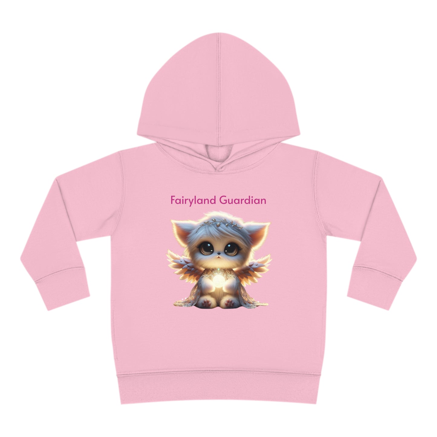 Toddler Pullover Fleece Hoodie Nora the Glowbringer