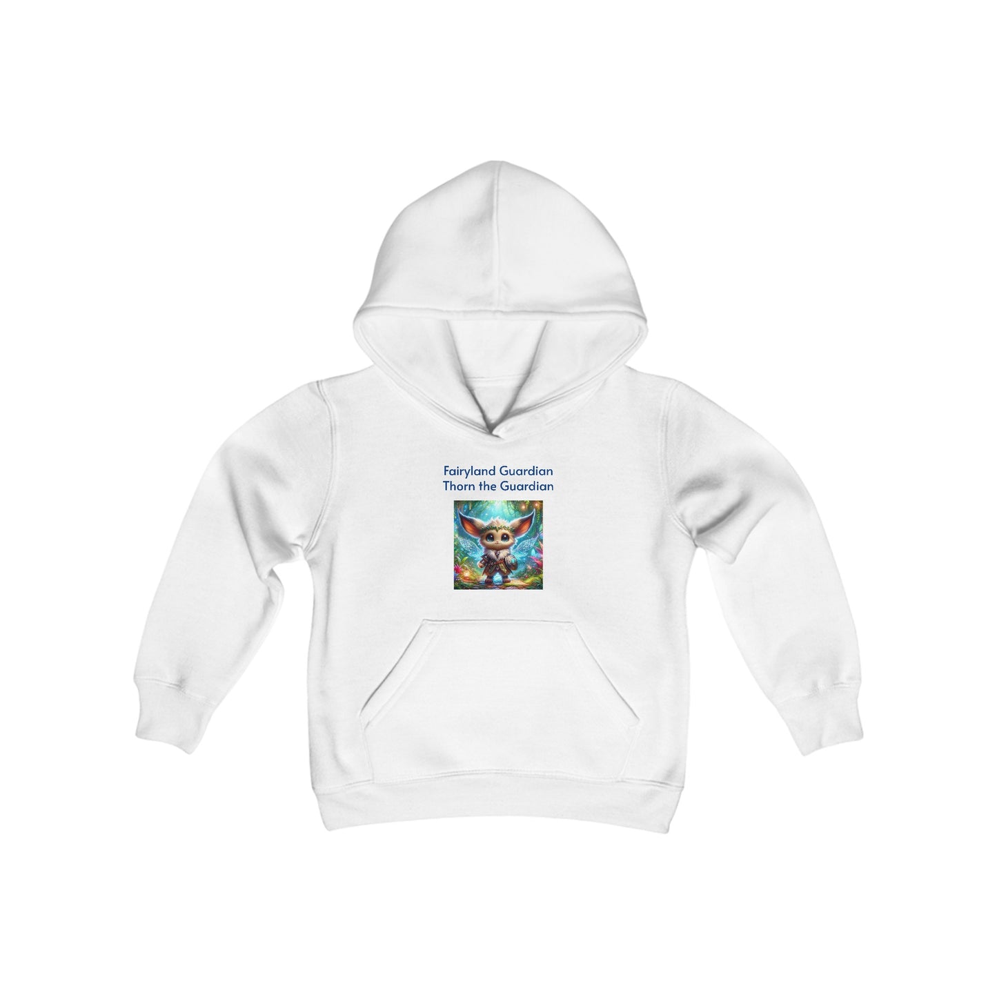 Youth Heavy Blend Hooded Sweatshirt Thorn the Guardian