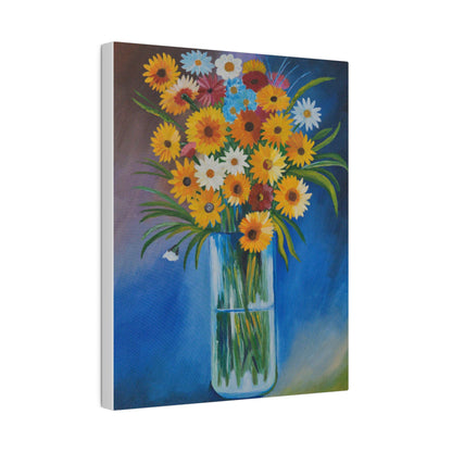 A Spring Bouquet Matte Canvas, Stretched, 0.75"