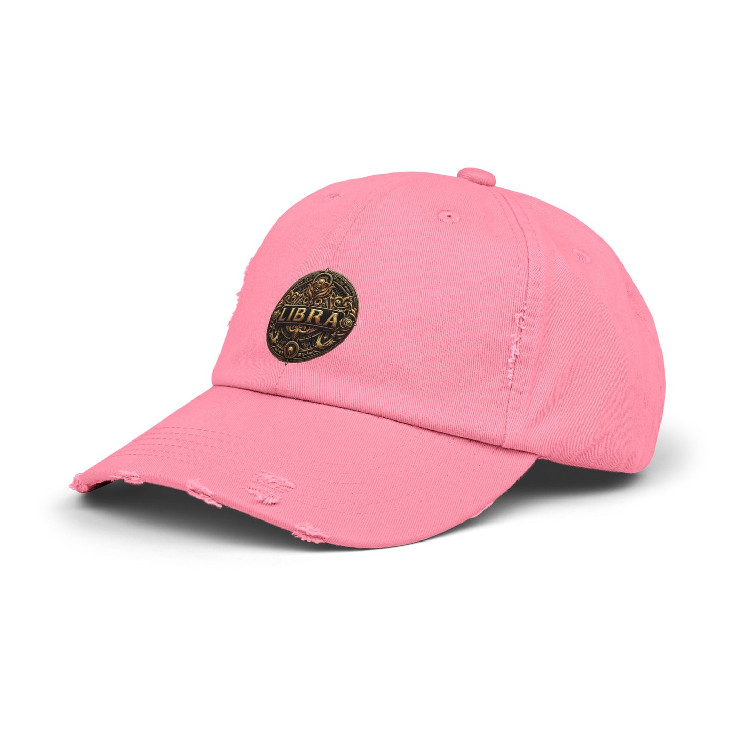 LIBRA Unisex Distressed Cap