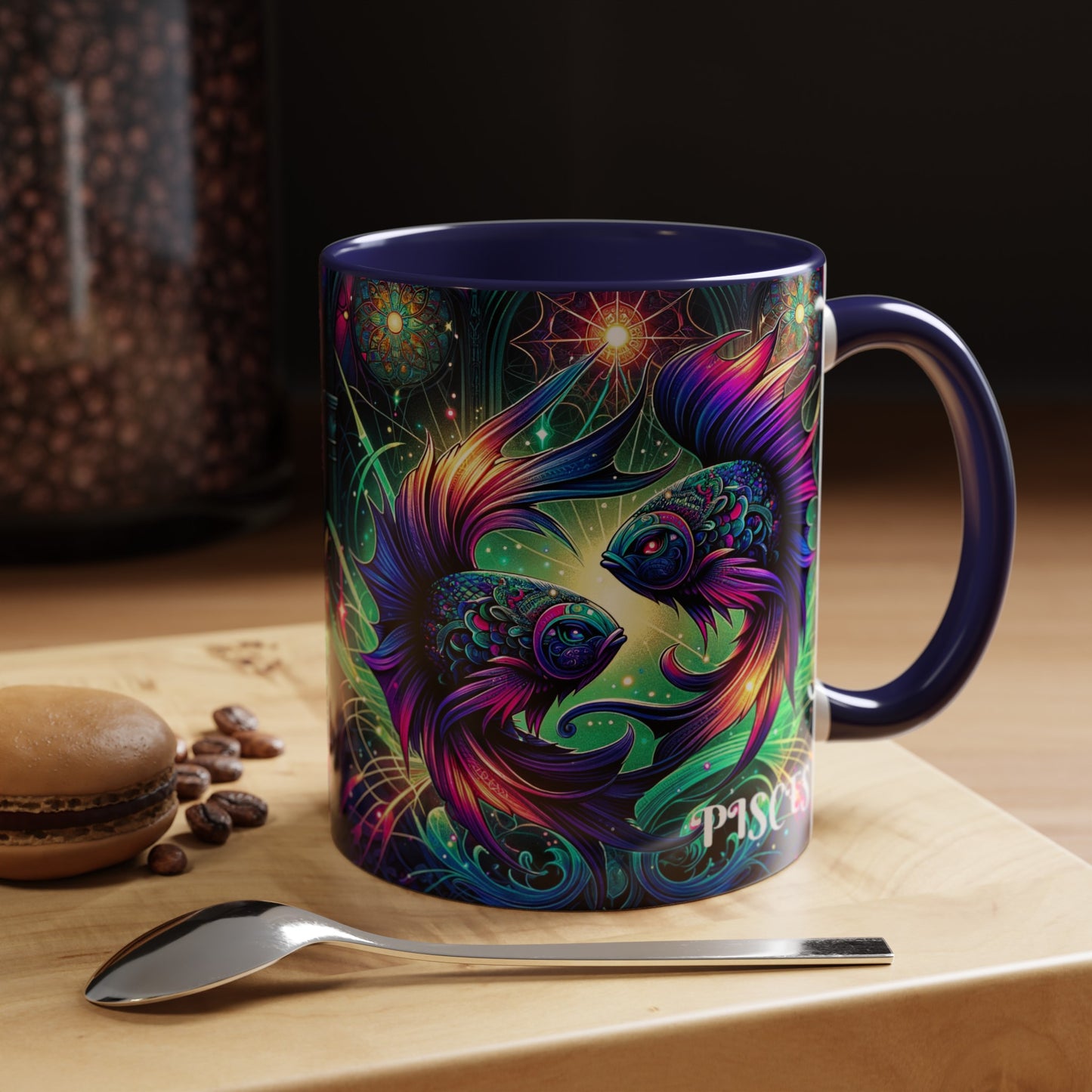 PISCES Accent Coffee Mug (11, 15oz)