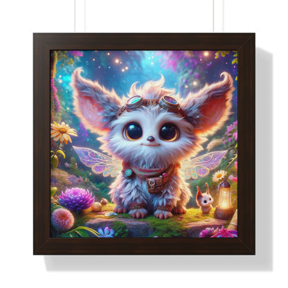 Framed Vertical Poster Pip the Pathfinder Fairyland Guardian